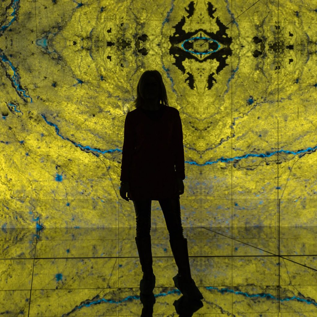 Interactive LED Walls in the UK Immersive Studio