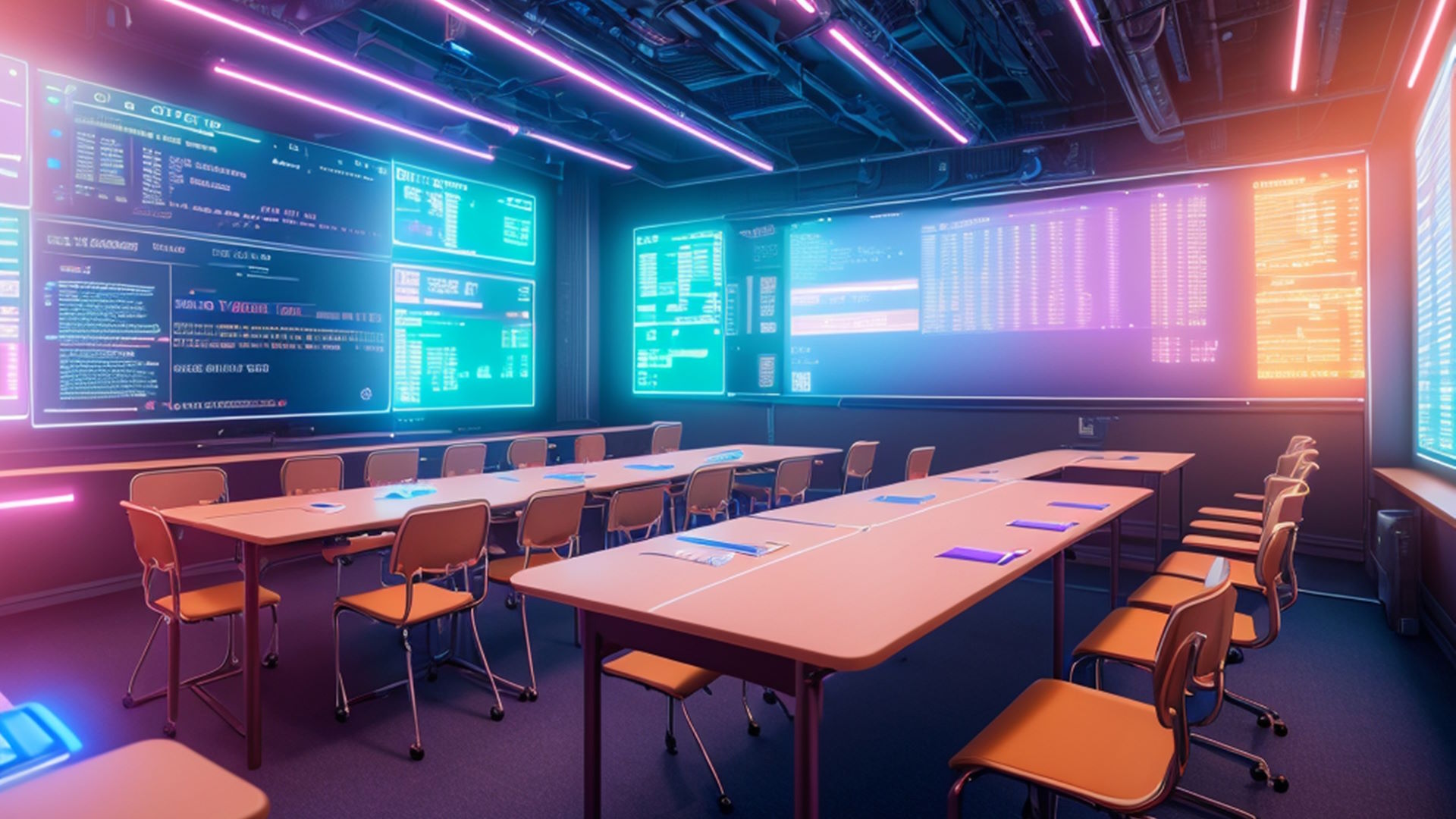Immersive Experiences For Education futuristic classroom