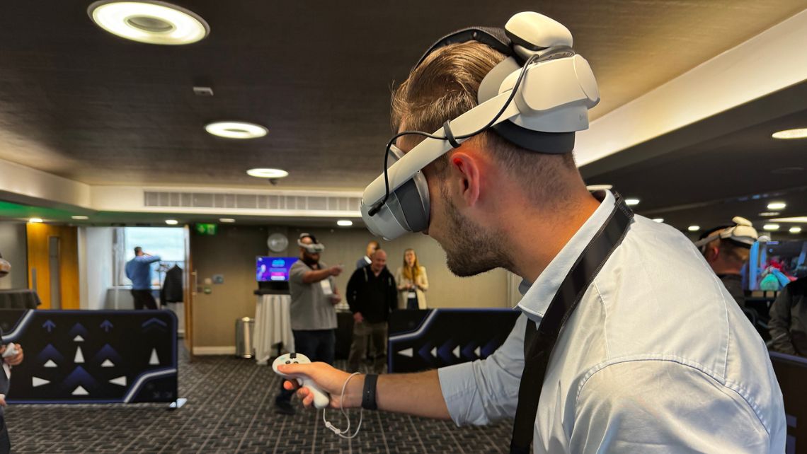 Indoor VR gaming setup - Immersive Studio