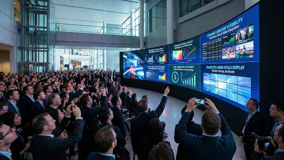 LED video wall - Immersive Studio