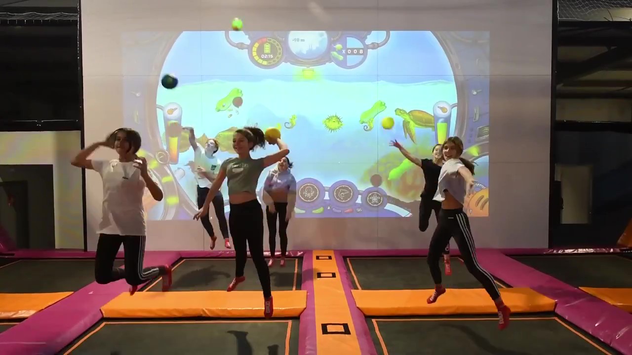 Digital Walls For Trampoline parks